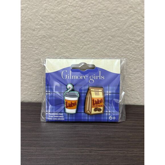 Loungefly Gilmore Girls Luke's Coffee Scented Pin Set - Picture 1 of 2